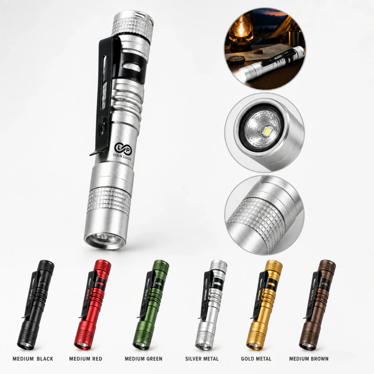 Aluminum Alloy Outdoor Household Strong Light Flashlight