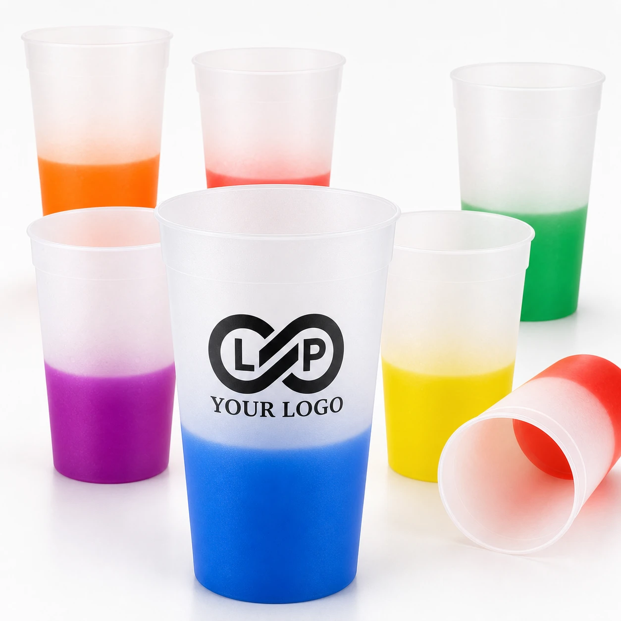 Large Durable Outdoor Party Stadium Color Changing Cup