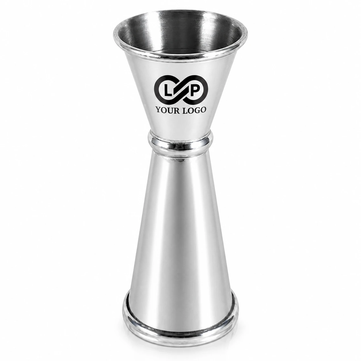 Stainless Steel Cocktail Double Head Shaker Measuring Cup