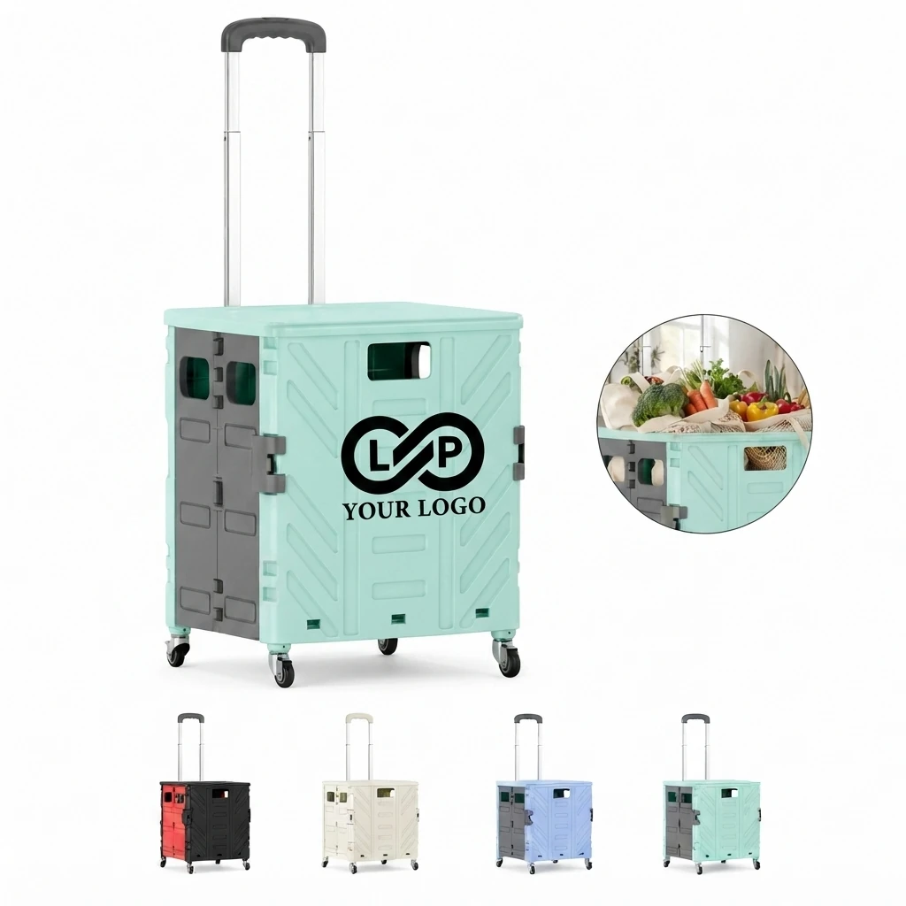 Durable Large Collapsible Storage Camping Shopping Handcart