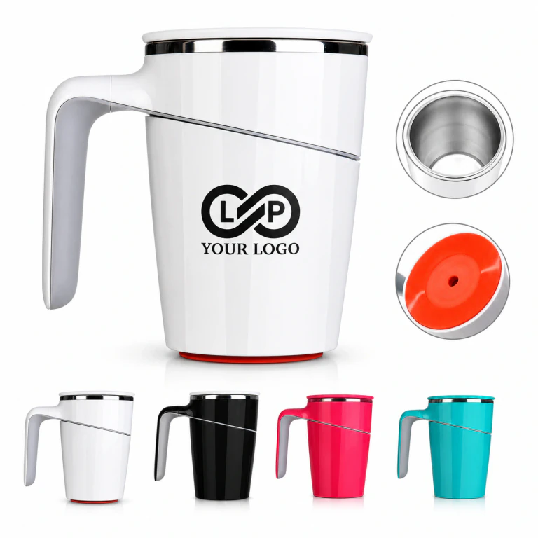 Portable Magic Suction Anti-spill Coffee Cup with Lid