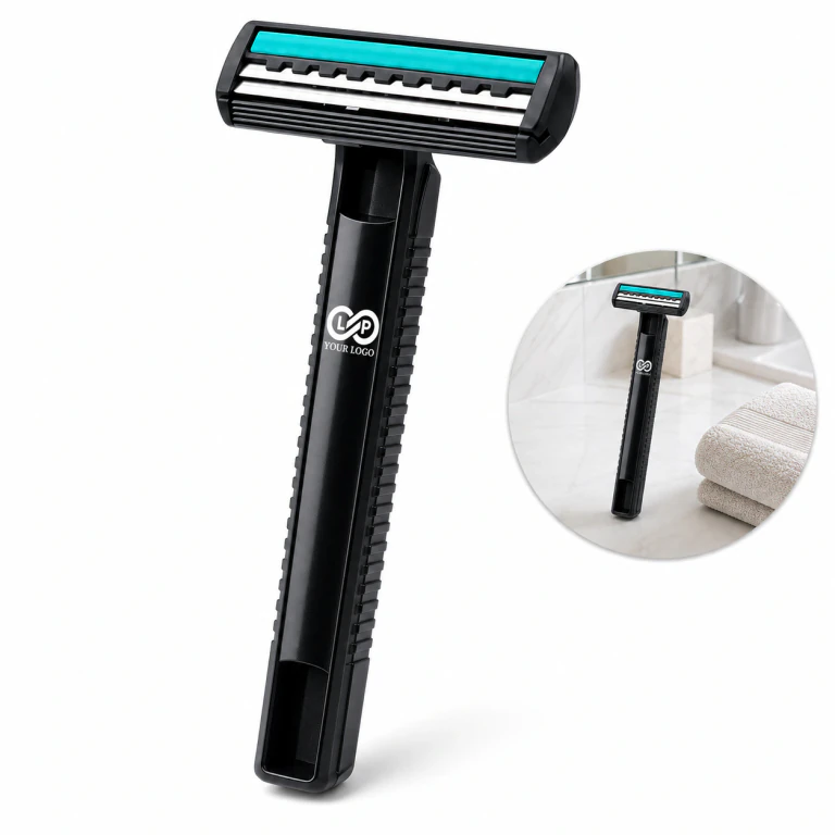 Portable Hotel Disposable Razor with Custom Logo for Travel