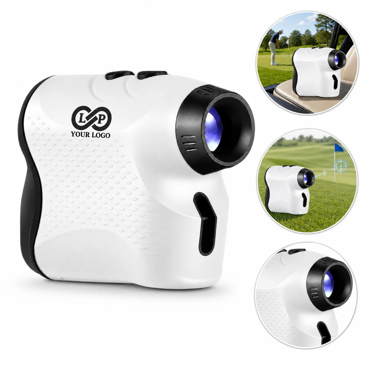 500M Clear View Accurate Golf Laser Rangefinder Telescope