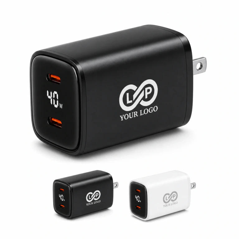 Portable 40W High Power USB-C Mobile Phone Wall Charger