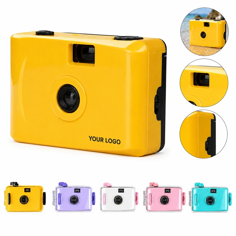 Reusable Vintage Waterproof Film Camera for Snorkeling Camping Travel