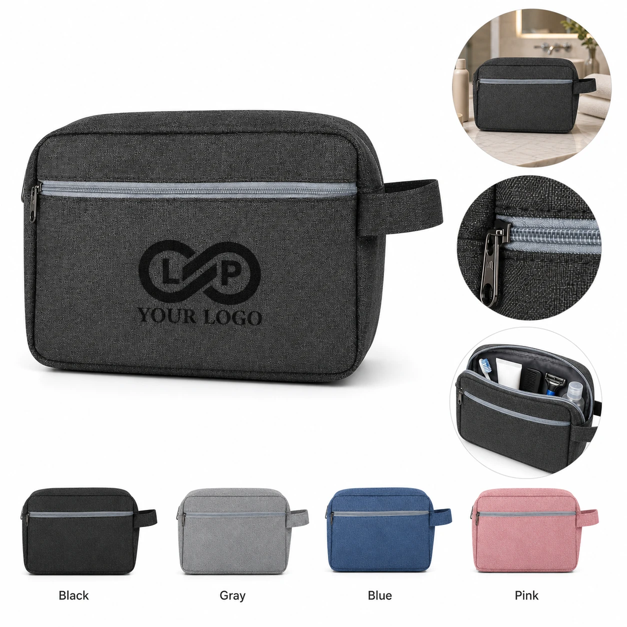 Portable Multifunctional Waterproof Travel Toiletry Bag