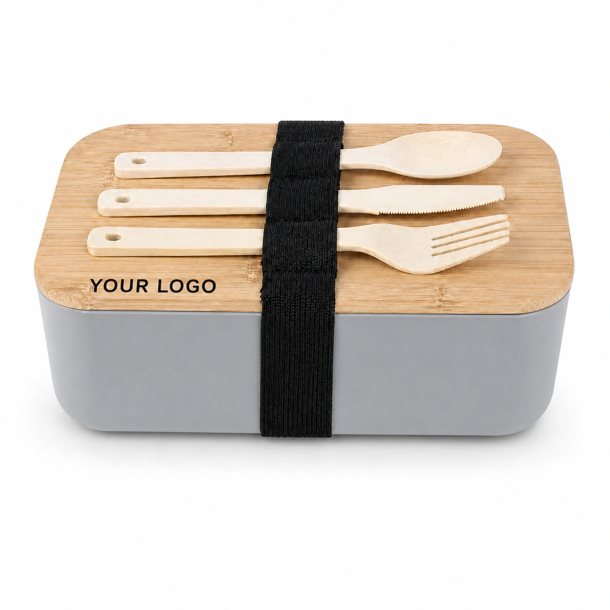 Bamboo Stackable Bento Box, BPA-Free Leak-Proof for Adults & Kids