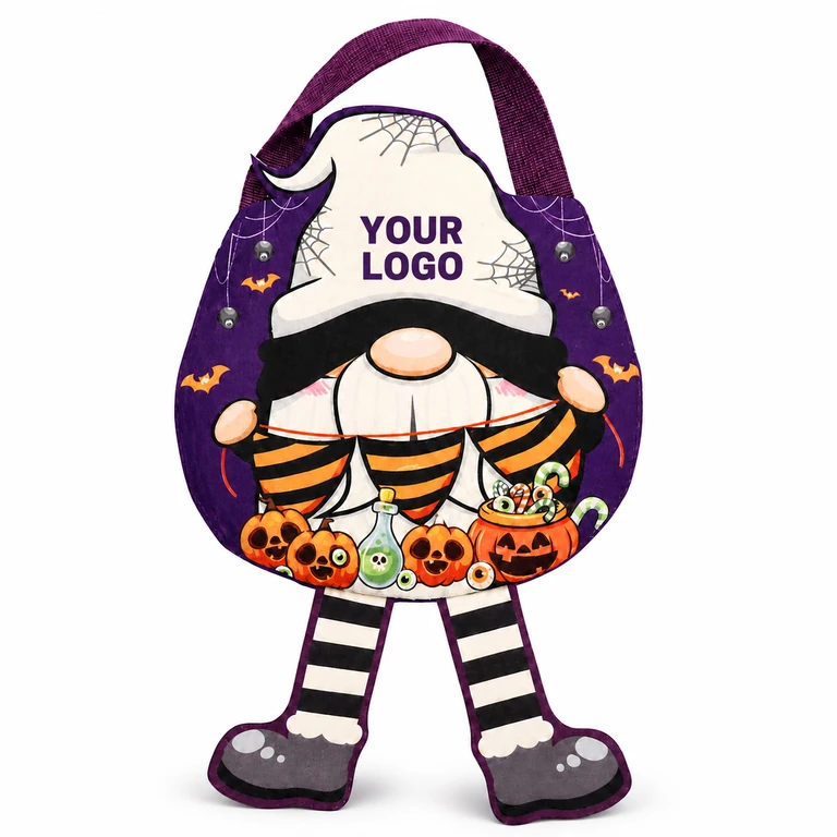 Promotional Reusable Halloween Candy Tote Trick or Treat Bag