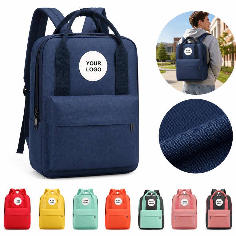Custom Oxford Large Capacity Travel School Backpack for College