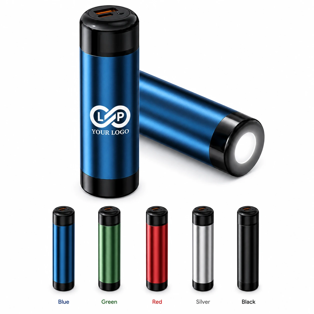 Hunting Camping 2in1 Power Bank Hand Warmer with Flashlight 3000mAh