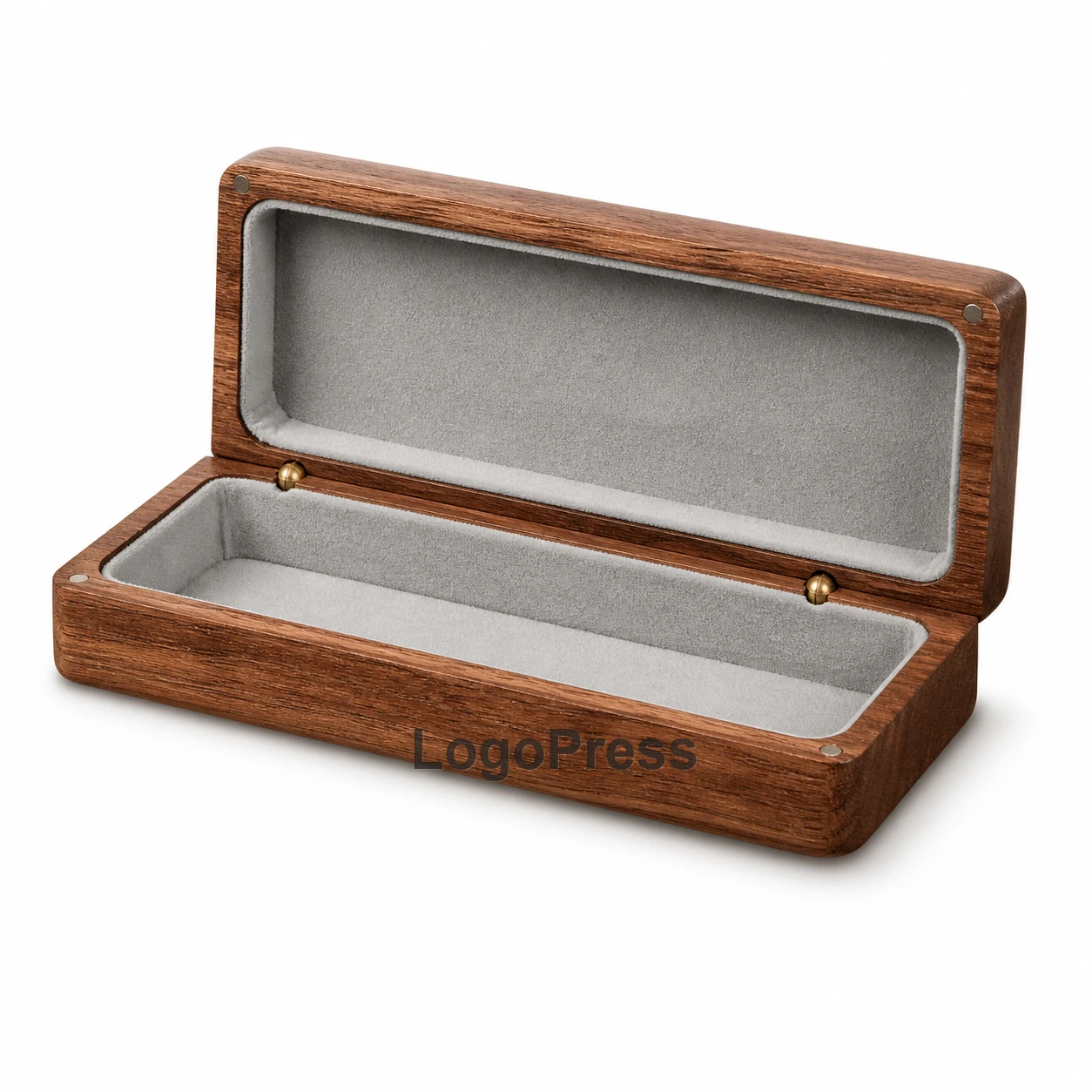Magnetic Closure Protective Solid Wood Eyeglasses Case